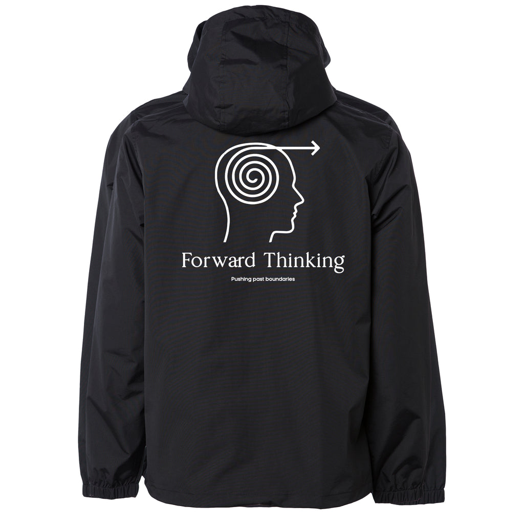 Forward Thinking Anorak Half Zip Waterproof Jacket Back
