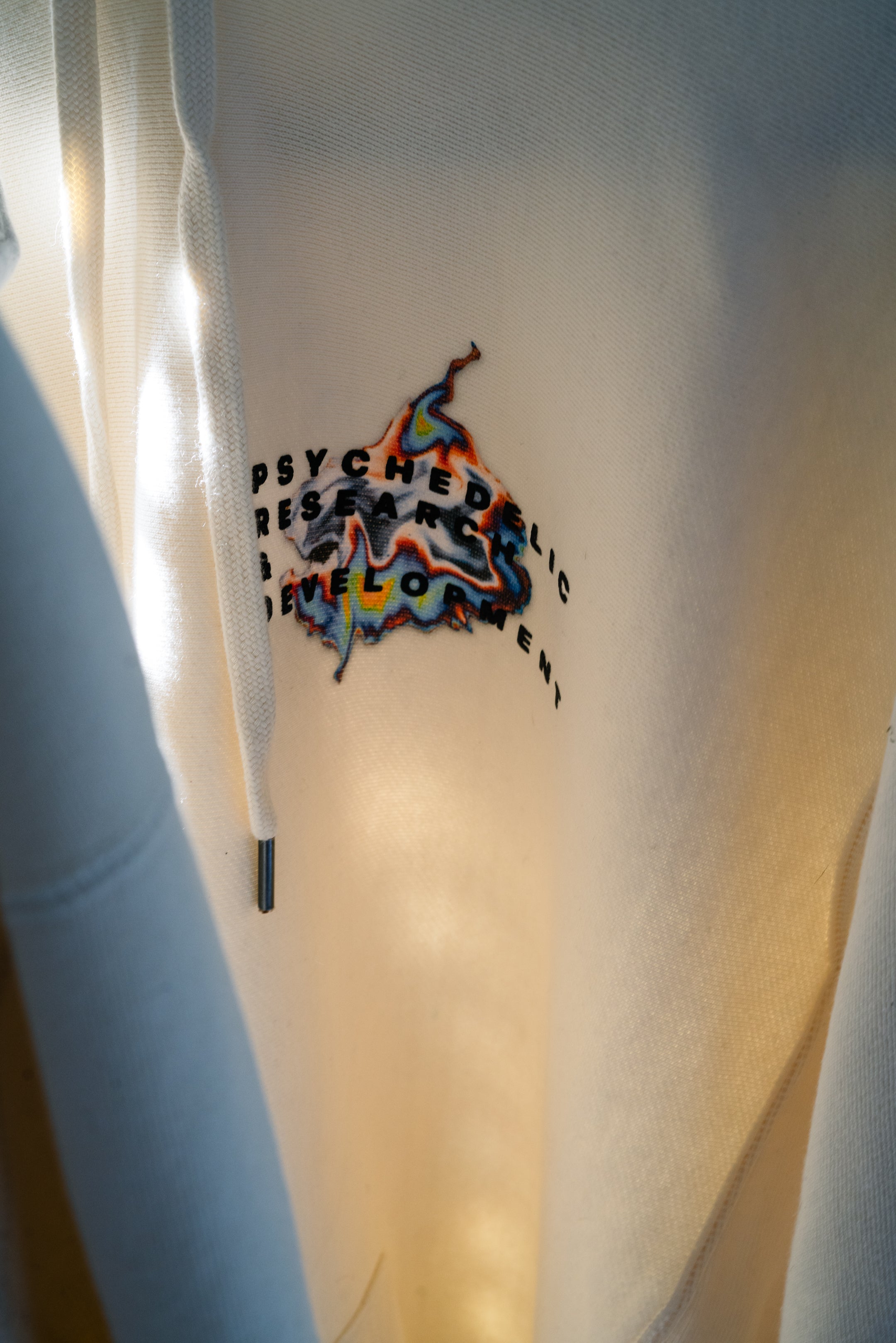 Psychedelic Research & Development Gas Hoodie Front Closeup 2