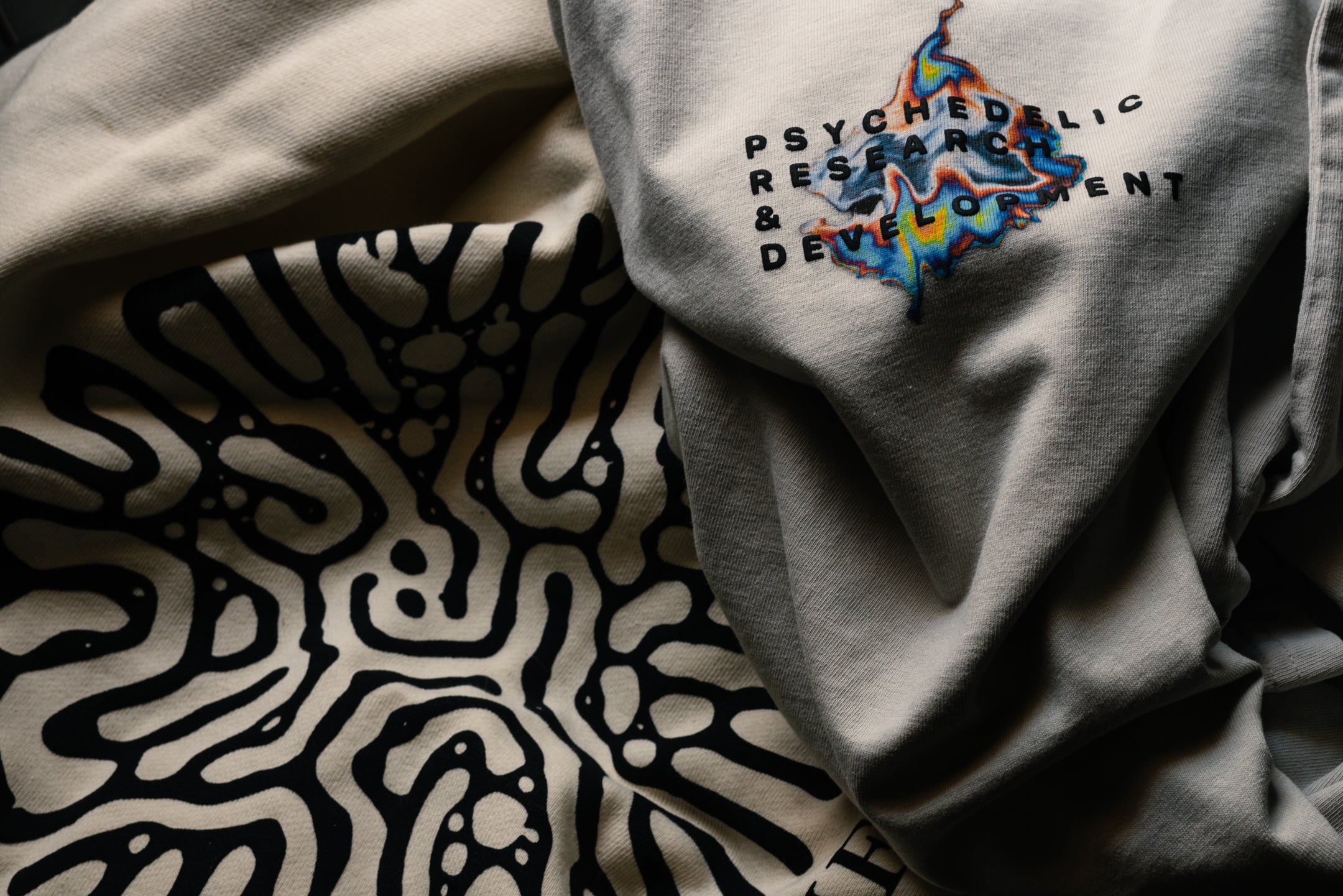 Psychedelic Research & Development Gas Puddle & Ferrofluid Closeup