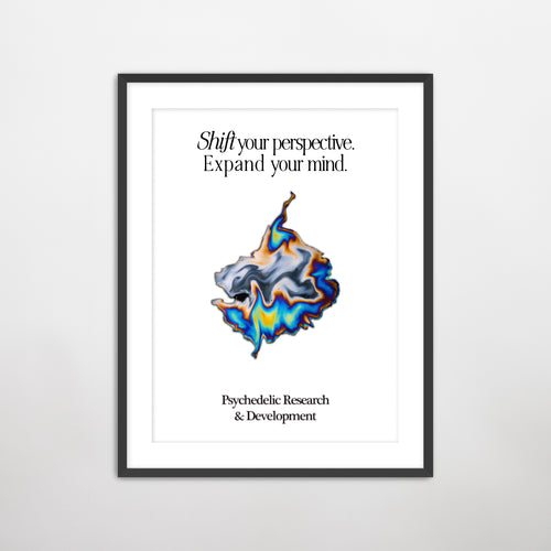 "Psychedelic Research & Development" Print